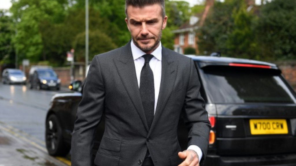 Beckham handed driving ban for using phone at the wheel